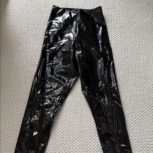 Commando Glossy Black Leggings